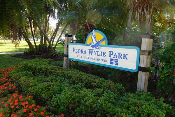 An image of the Florida Wylie Park signage.